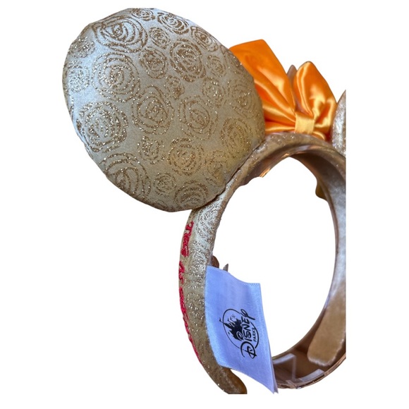 Disney Minnie Mouse Ears Belle Beauty and the Beast Headband NWT 1 - Picture 4 of 7